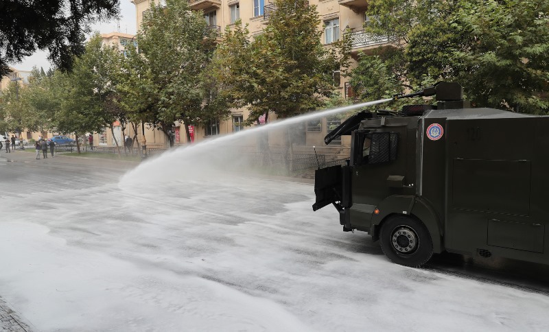 551 küçə dezinfeksiya edildi