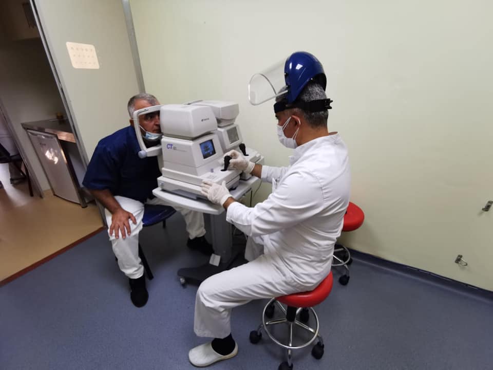 Milli Oftalmologiya Mərkəzinin Avtomobil Səyyar Klinikası Astara rayonu sakinlərinə tibbi xidmət göstərib