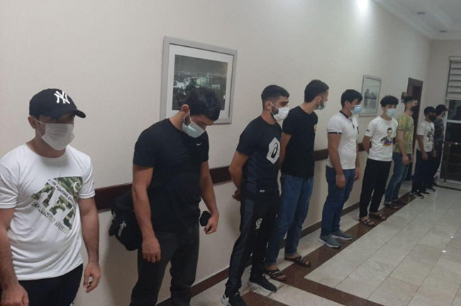 Karantin rejimi qaydalarını pozan idman zalında 9 nəfər cərimələnib