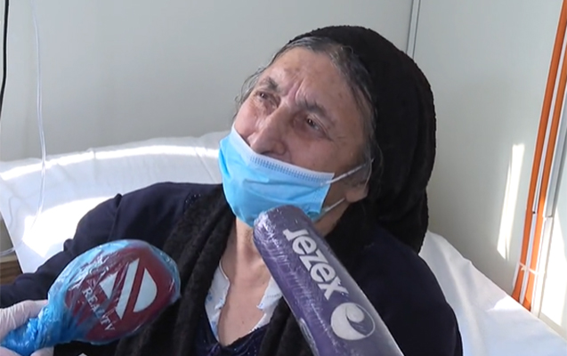 88 yaşlı qadın koronavirusa qalib gəldi - Video