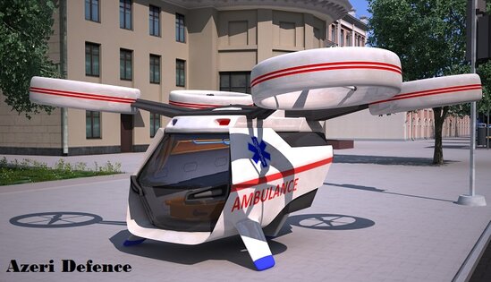 Azərbaycanda ambulans dron hazırlanır - FOTOLAR