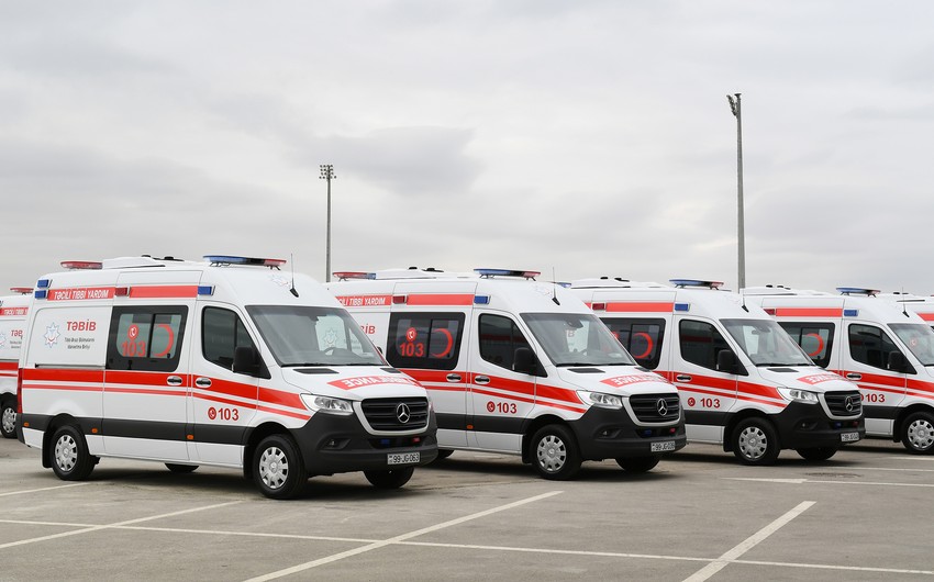 Naxçıvana 7 ambulans göndərilib  
