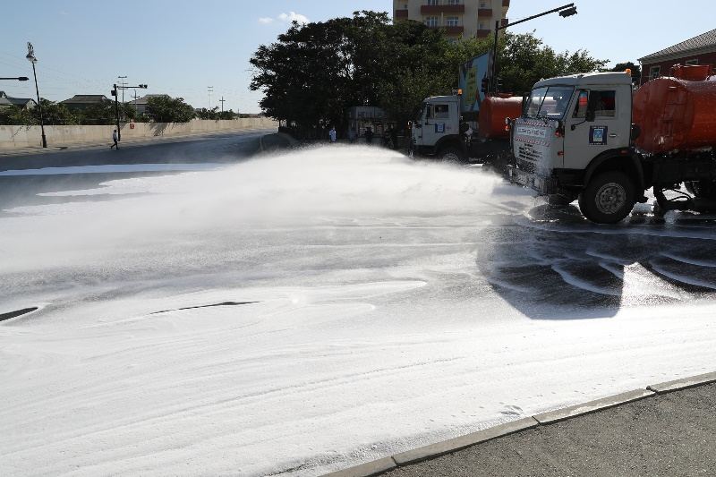 Sabah gücləndirilmiş dezinfeksiya işləri aparılacaq  