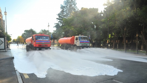 554 küçə dezinfeksiya edildi