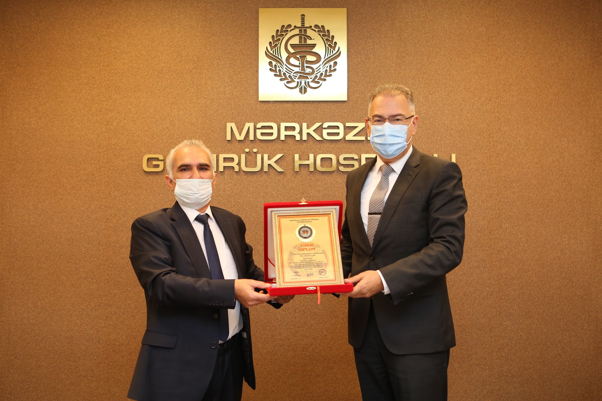 Dövlət Gömrük Komitəsinin Tibbi Xidmət İdarəsi “Sağlam və təhlükəsiz əmək şəraitinin yaradılması” müsabiqəsinin qalibi olub - FOTO