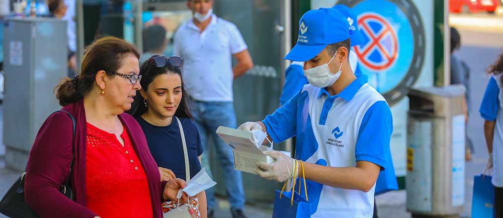 Sabahdan küçədə də maska taxılmalıdır - Xəbərdarlıq