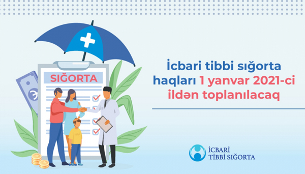 İcbari tibbi sığorta haqları 2021-ci il yanvarın 1-dən toplanılacaq