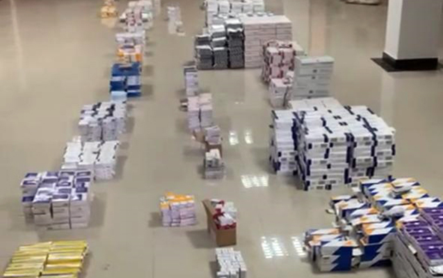 Sərhəddə külli miqdarda dərman preparatları aşkarlandı