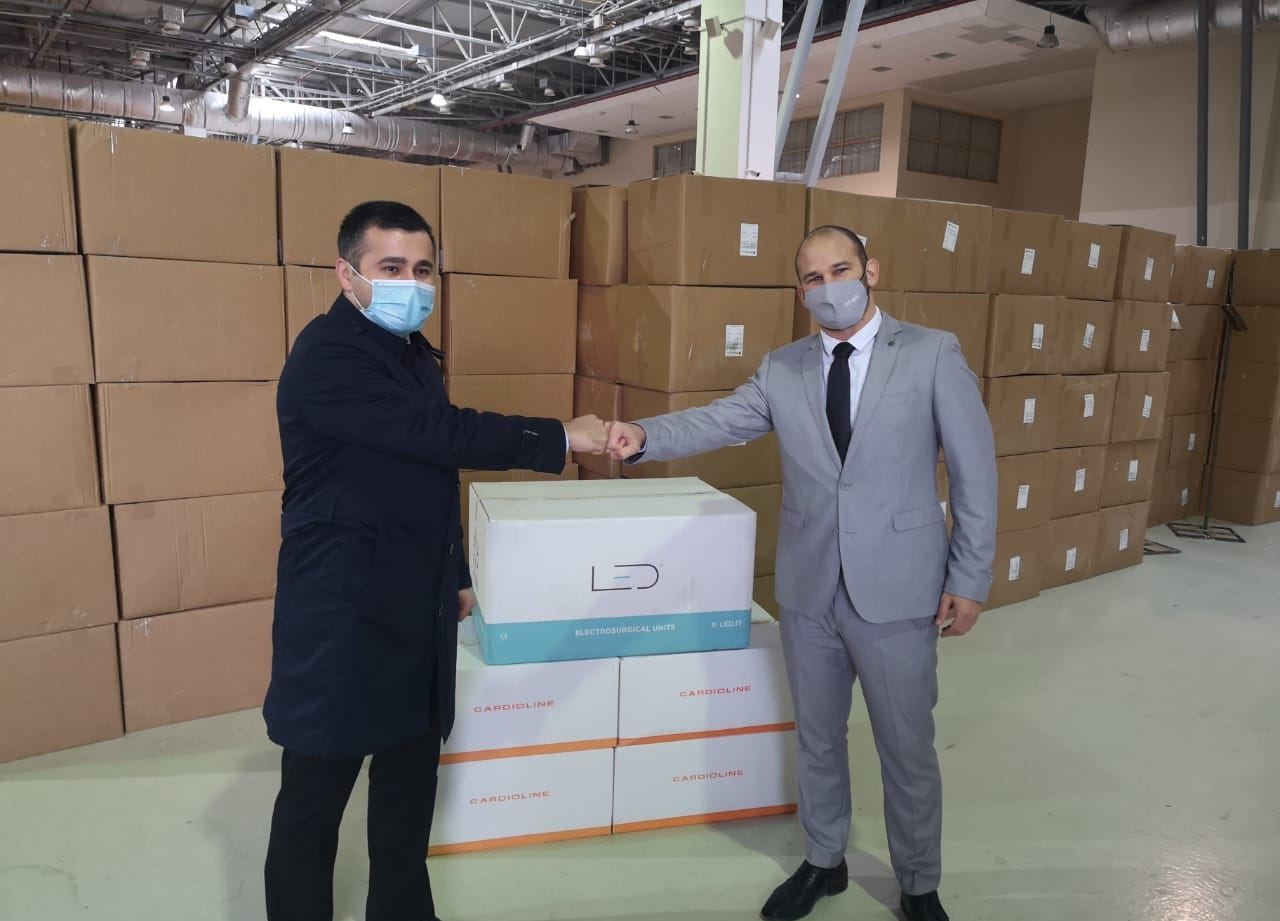 Tibbi əməkdaşlıq çərçivəsində İsraildən Azərbaycana humanitar yardım