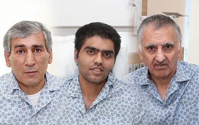 Əsir və girovluqdan azad edilmiş 3 həmvətənimiz bu gün xəstəxanadan evə buraxılır