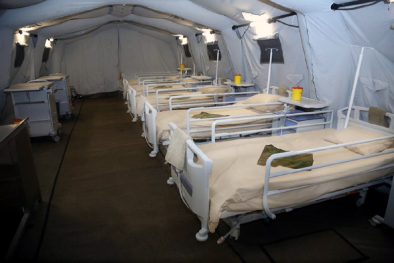 İşğaldan azad olunan ərazilərdə 2 səhra hospitalı yaradılıb