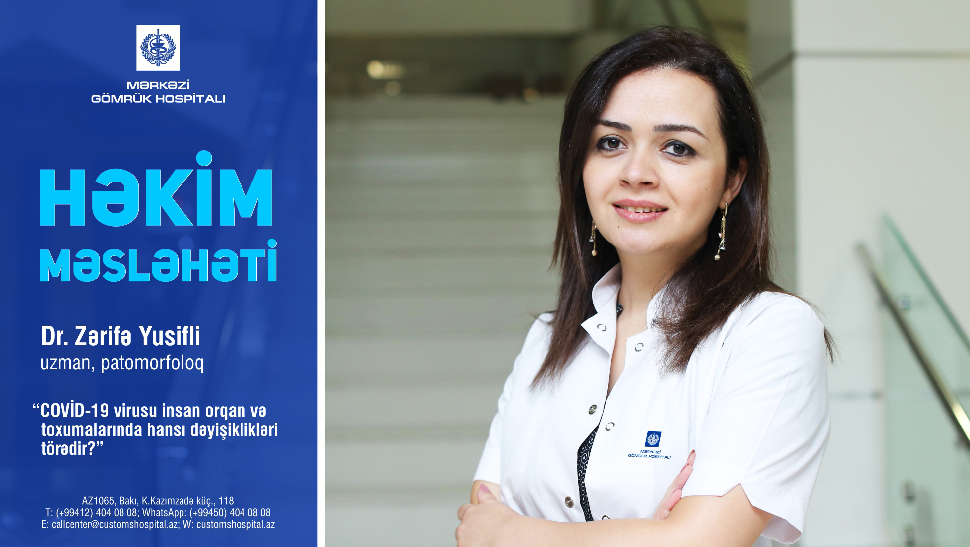 COVID-19 infeksiyası ən çox bu orqan və toxumaları zədələyir - Uzman-patomorfoloq 