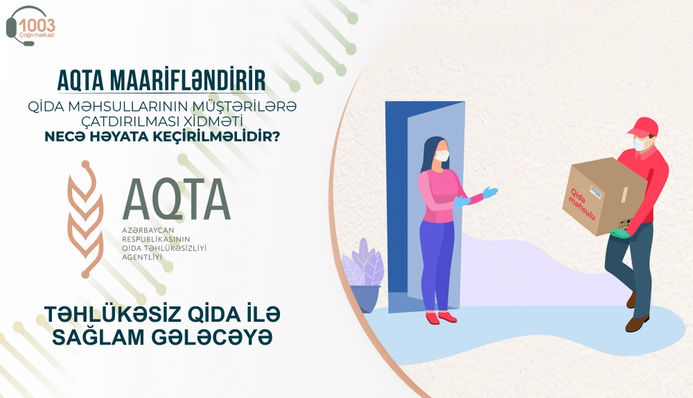 Qida məhsullarının müştərilərə çatdırılması zamanı hansı qaydalara əməl olunmalıdır?