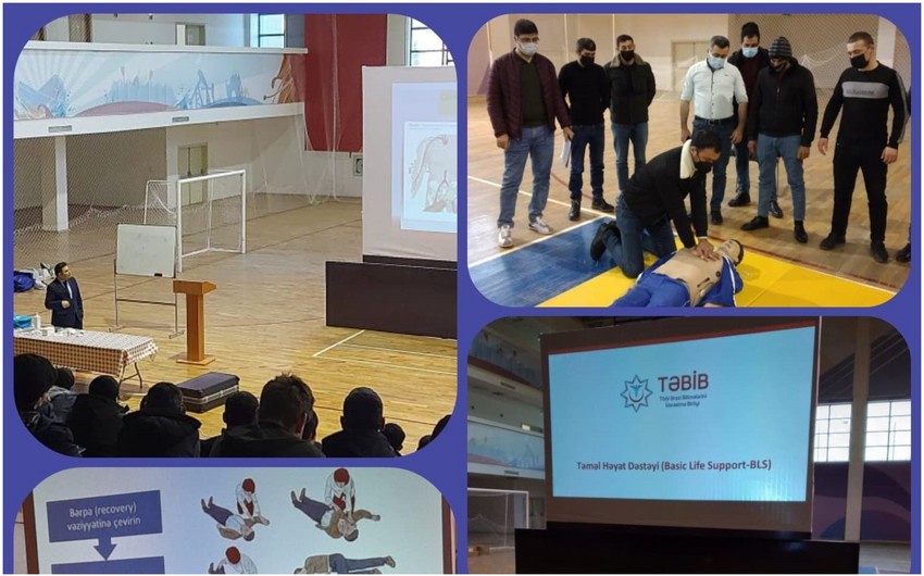 TƏBİB minaaxtaranlara ilk yardım kursu keçib