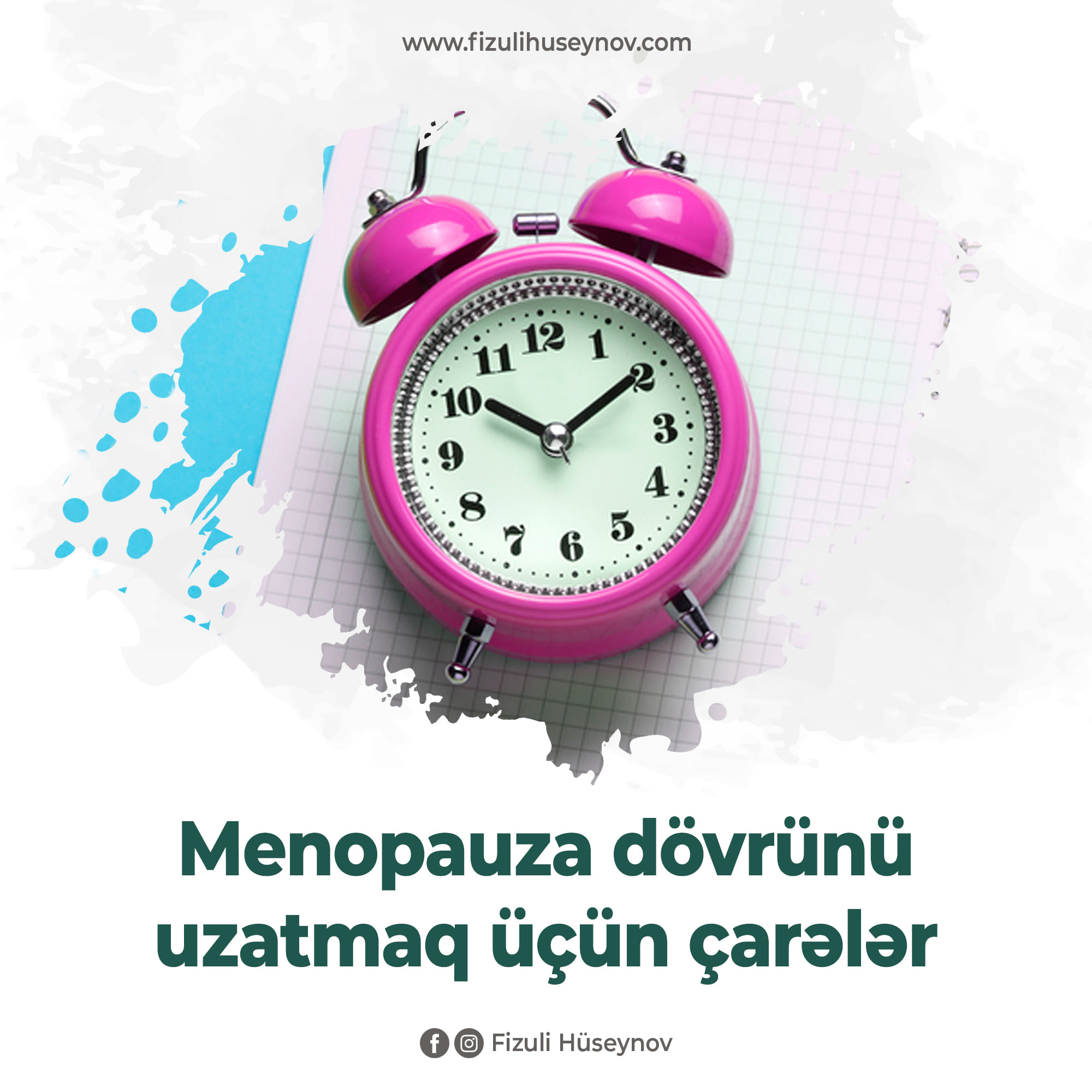 Klimaks dövrünü uzatmaq üçün ÇARƏLƏR