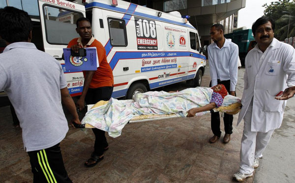 Hindistanda xəstəxanada yanğın zamanı 13 koronavirus xəstəsi həlak olub  