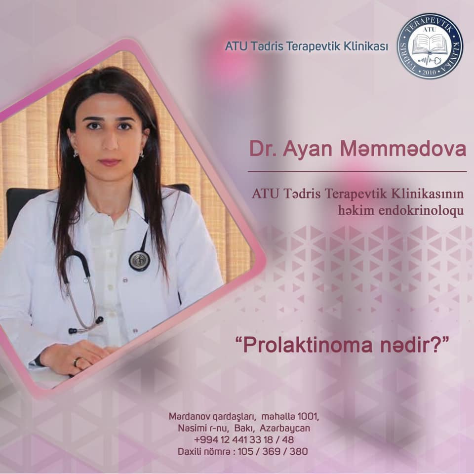 Hipofiz adenomları arasında ən çox rast gəlinən PROLAKTİNOMA nədir?