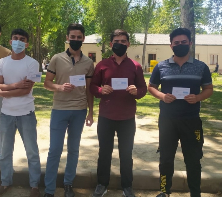 Mingəçevir Dövlət Universitetinin tələbələri vaksinasiya olunublar