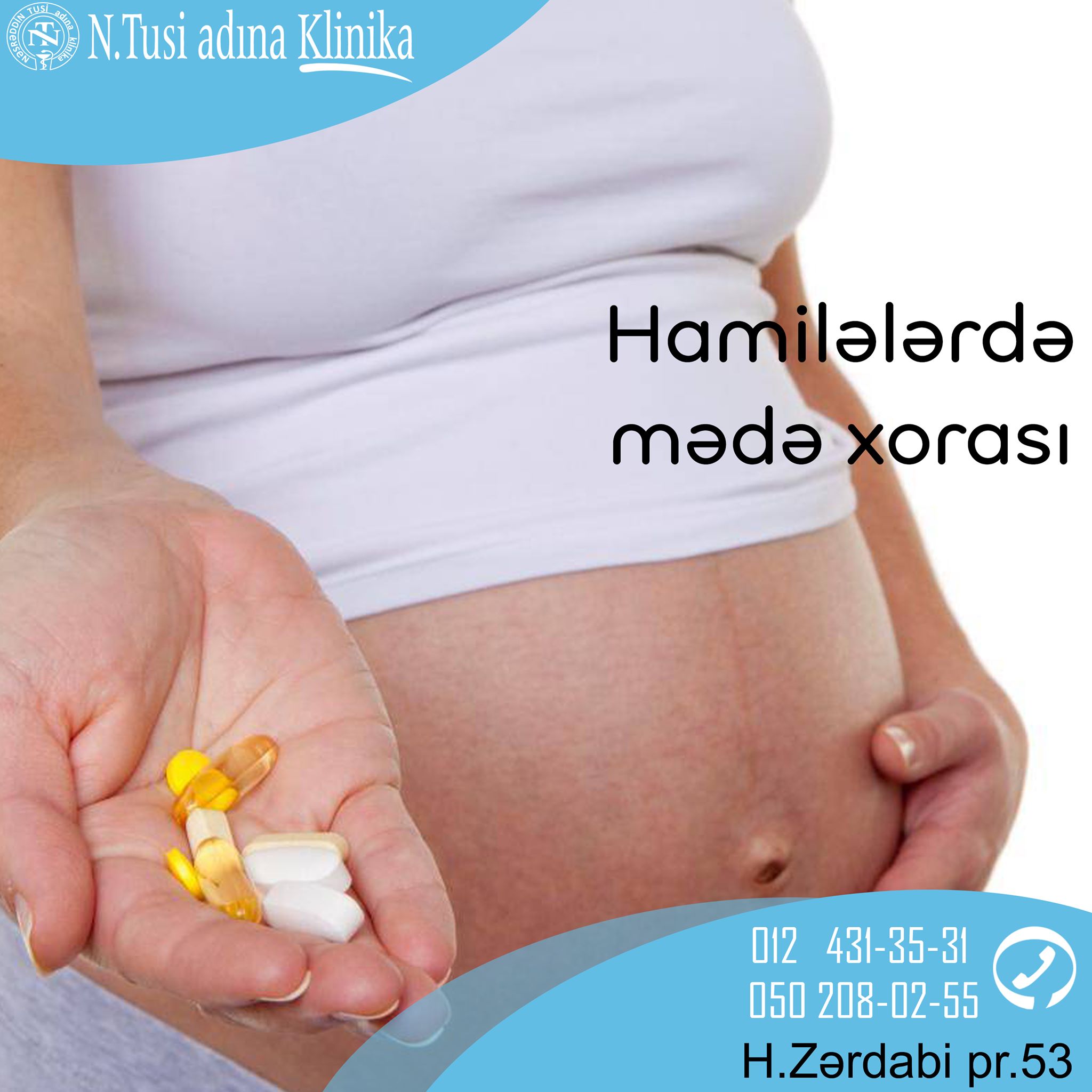 Hamilələrdə mədə xorası - DİAQNOZU və MÜALİCƏSİ