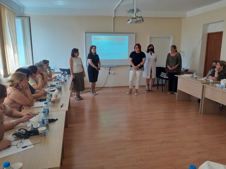 “Ailələrə dəstək üzrə ev ziyarətçilərinin hazırlanması”na dair növbəti təlim keçirilib