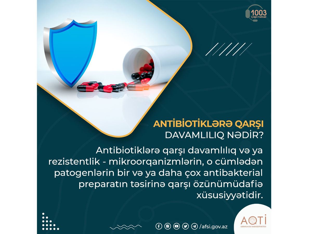 Antibiotiklərə qarşı davamlılığın TƏHLÜKƏLƏRİ