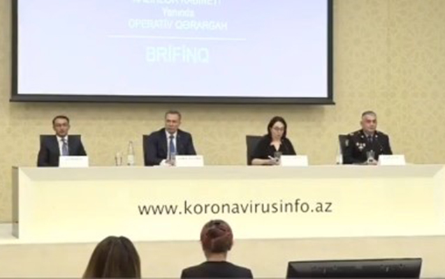 Operativ Qərargahın brifinqi başladı - CANLI