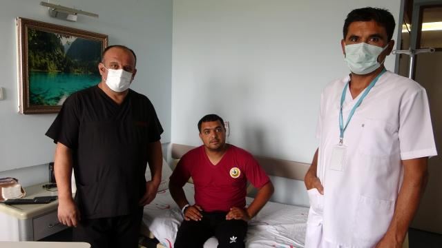 Türkiyədə əməliyyat olunan yanğınsöndürənimizin səhhəti yaxşılaşıb