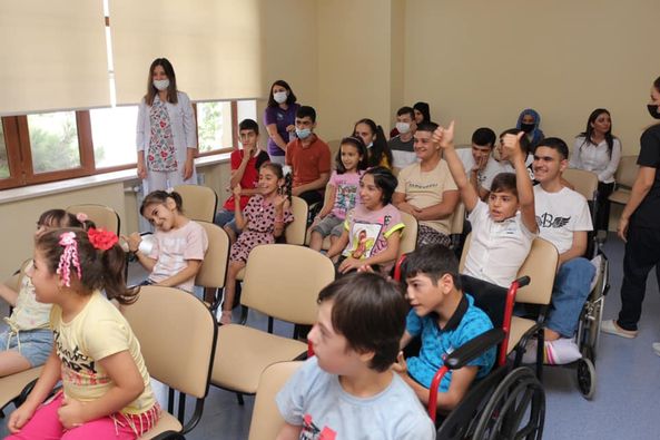 Uşaq Reabilitasiya Mərkəzində “Balaca Kinomanlar” adlı tədbir keçirilib