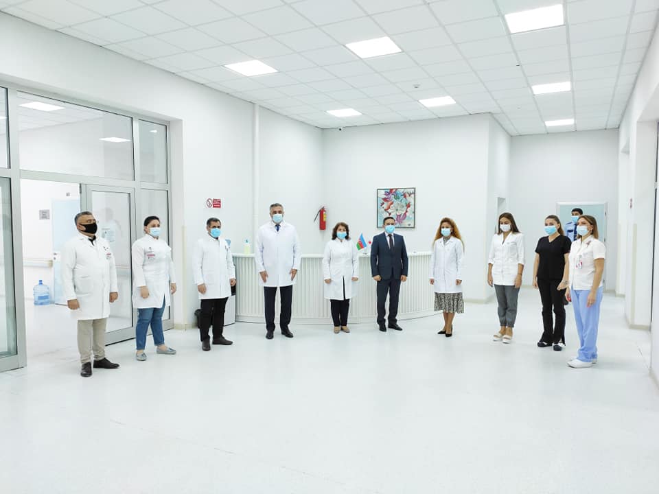 Milli Hematologiya və Transfuziologiya Mərkəzi və bölmələrində şəhidlərin xatirəsi bir dəqiqəlik sükutla yad edilib