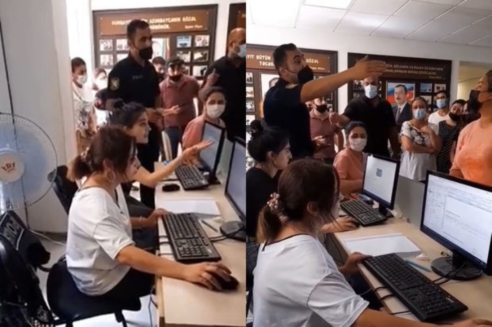 Sumqayıt şəhər 3 saylı poliklinikanın maska istifadə etməyən personalı işdən azad edilib