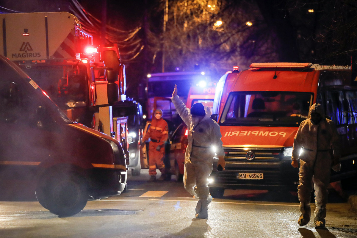 Rumıniyada COVID xəstəxanasında yanğın olub, ölənlər var