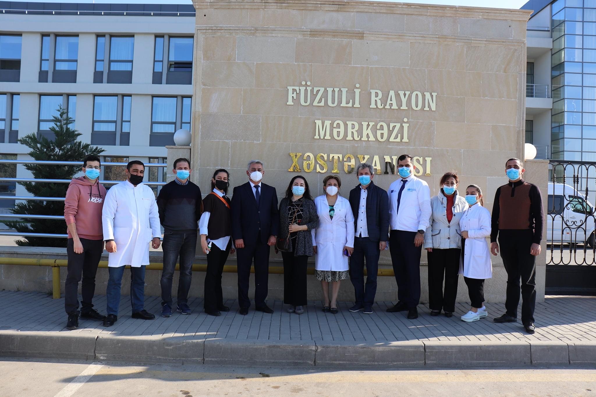 ÜST-ün Azərbaycan nümayəndəliyi səhiyyə müəssisələrinin potensialının artırılmasına dəstək verir
