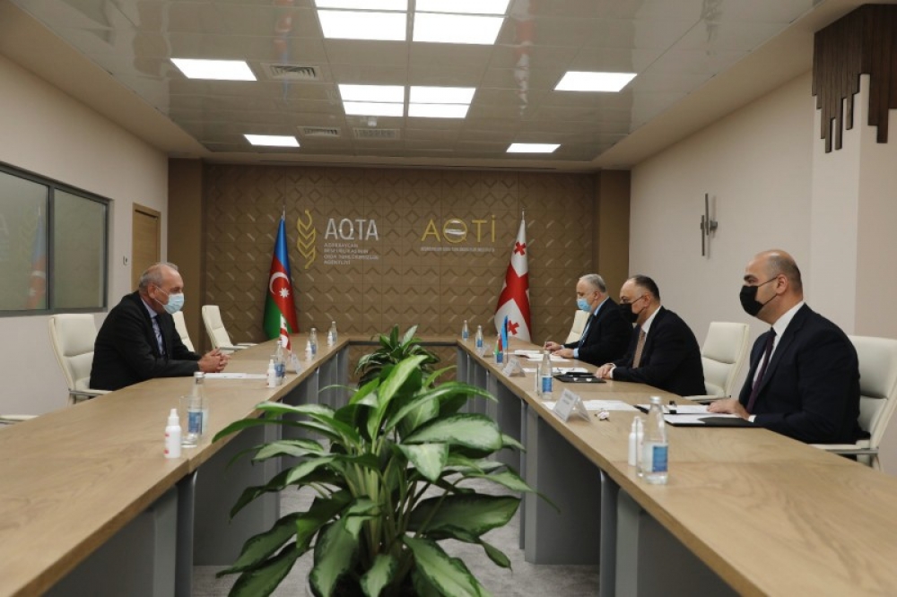 AQTA ilə Gürcüstan Milli Qida Agentliyi arasında əməkdaşlıq məsələləri müzakirə edilib  