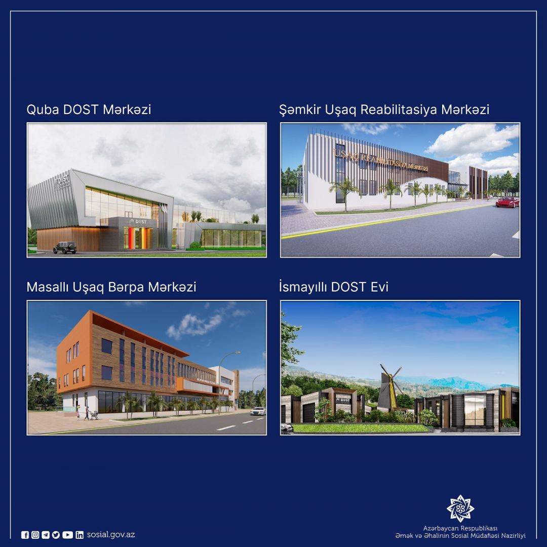 Yeni reabilitasiya mərkəzləri istifadəyə veriləcək - NAZİRLİK