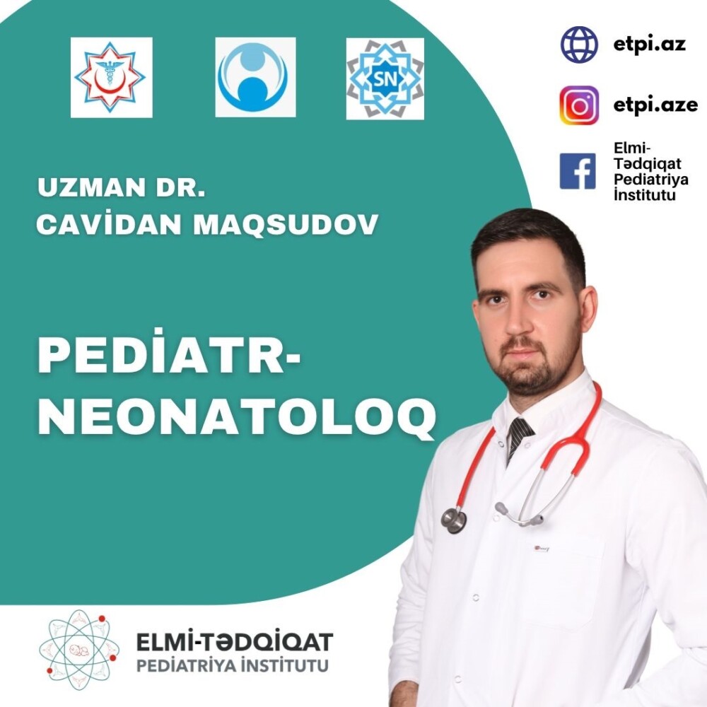 Uzman həkim Cavidan Maqsudov Elmi-Tədqiqat Pediatriya İnstitutunda fəaliyyət göstərəcək