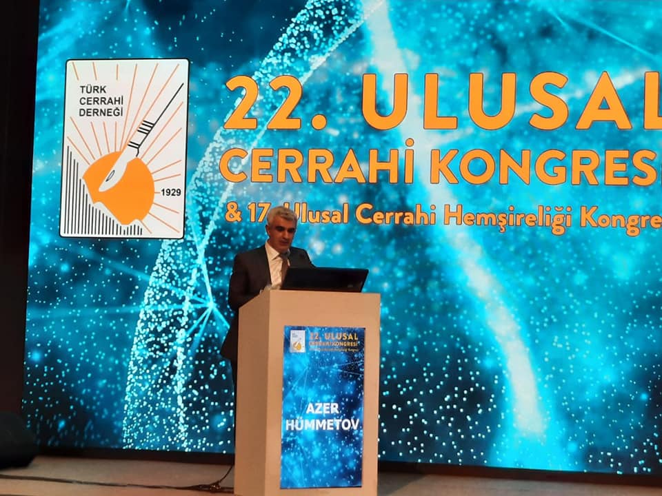 Azərbaycan Tibb Universitetinin əməkdaşı 22-ci Beynəlxalq Cərrahiyyə Konqresində çıxış edib