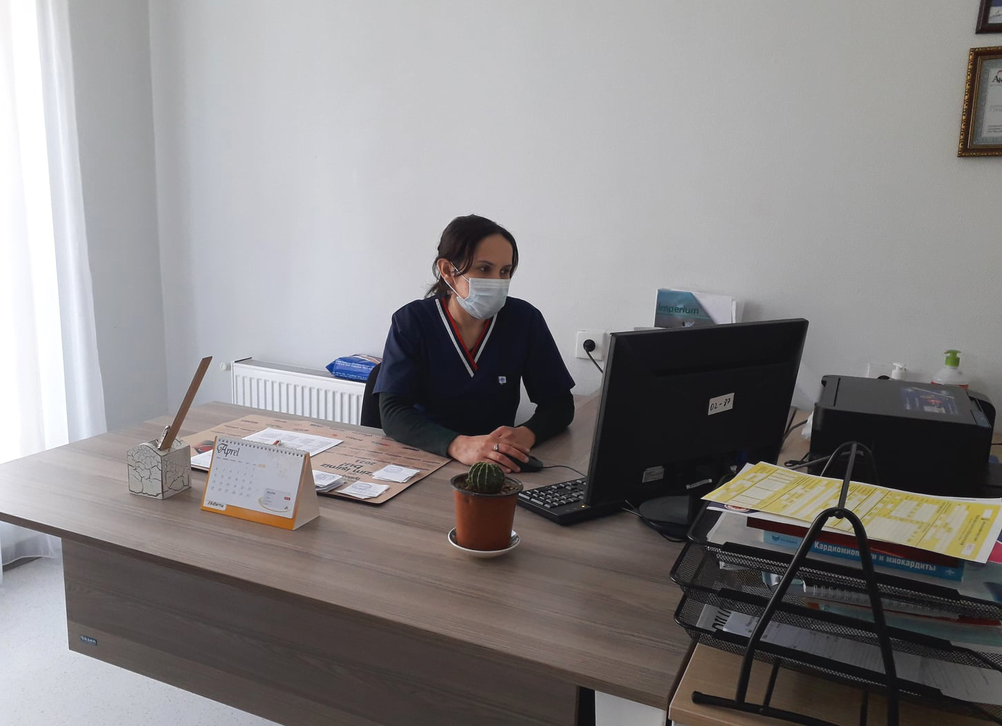 Vətən müharibəsi qazisinin həyat yoldaşı Mingəçevir Şəhər Mərkəzi Xəstəxanasında işlə təmin olunub