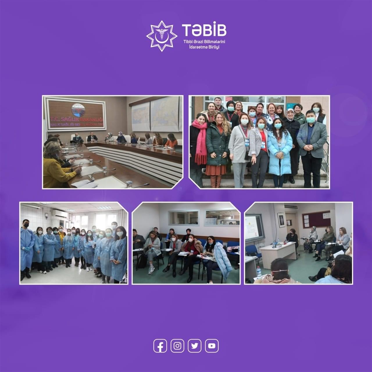 Azərbaycanlı mütəxəssislər Türkiyədə keçirilən təlimlərdə iştirak edirlər
