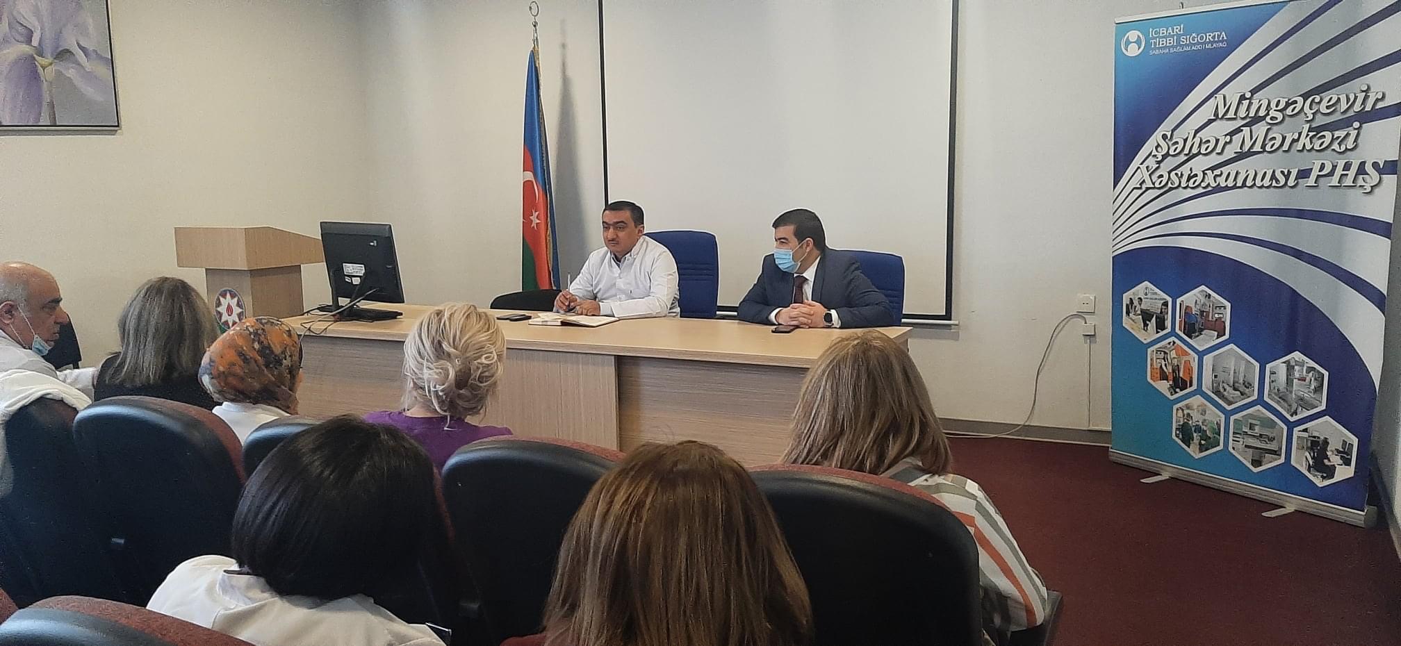 Mingəçevir Şəhər Mərkəzi Xəstəxanasında Novruz bayramı qeyd olunub