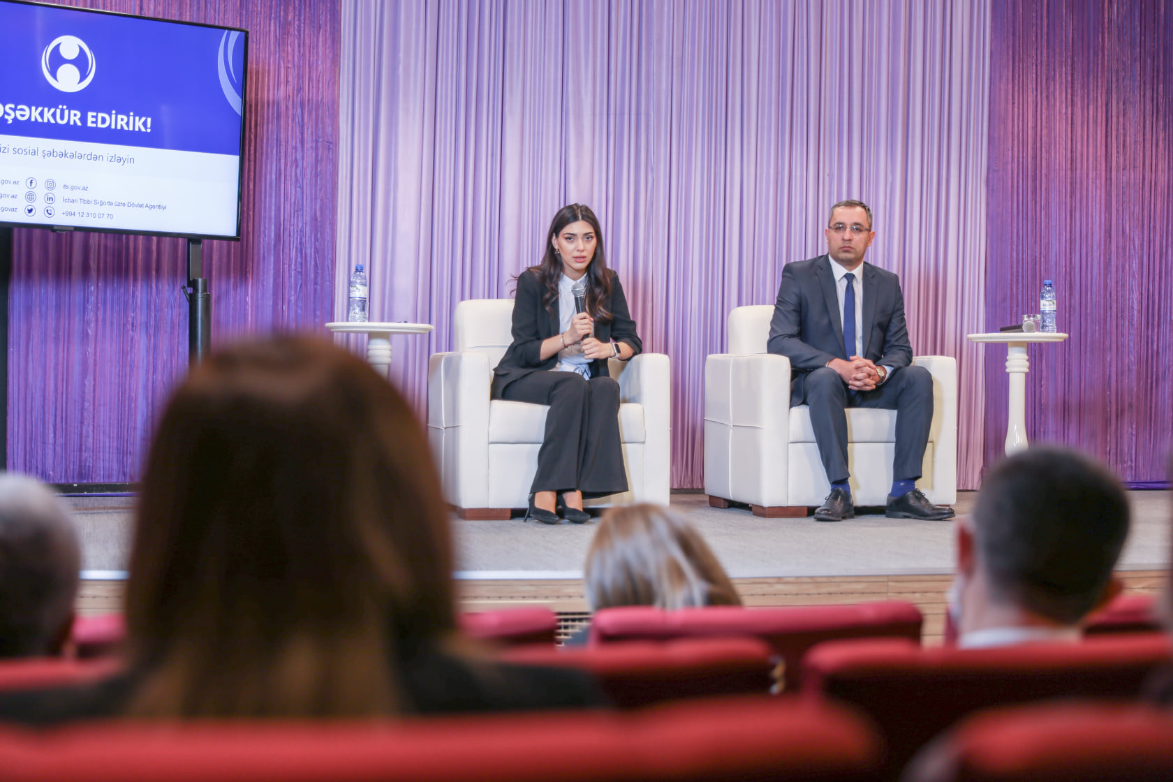 “İcbari tibbi sığorta” mövzusunda təlim keçirilib - FOTO