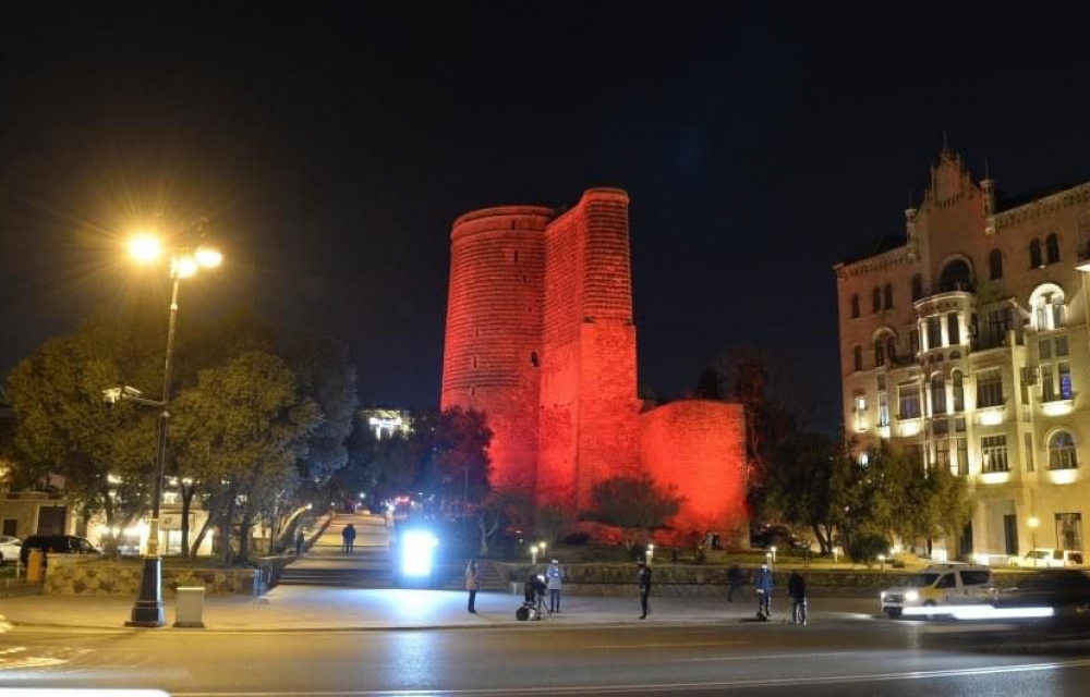Ümumdünya Vərəmlə Mübarizə Günü ilə əlaqədar Qız qalası qırmızı rənglə işıqlandırılacaq