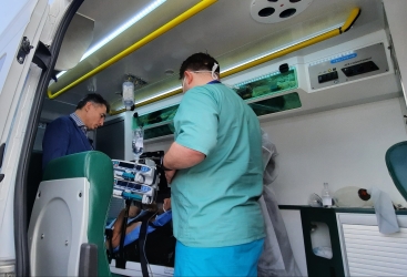 Ukraynada yaralanan azərbaycanlı sürücünün müalicəsi Türkiyədə davam etdiriləcək