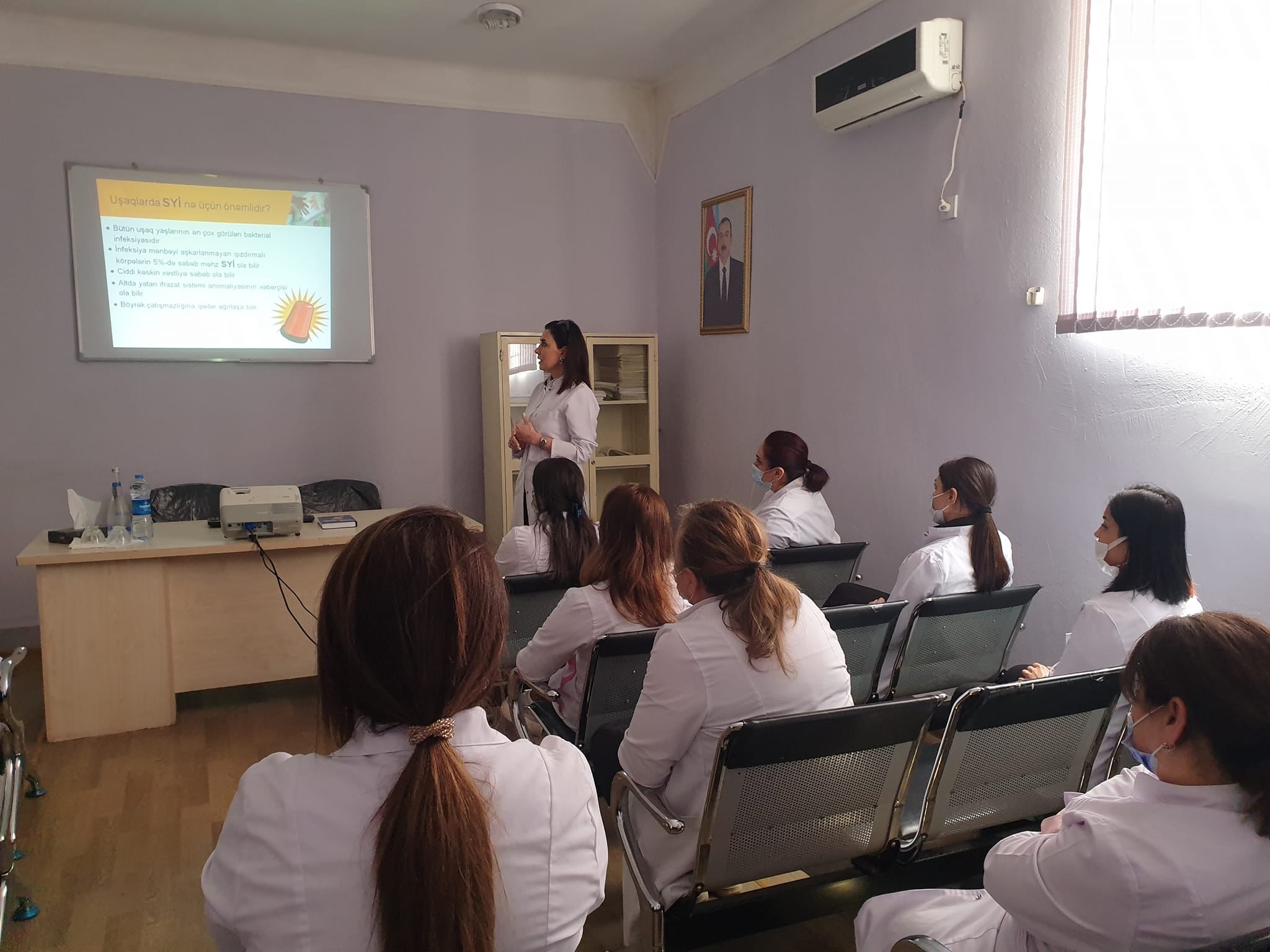 Maarifləndirici seminar - “Pediatrik və terapevtik xəstələrdə sidik yolu infeksiyaları”