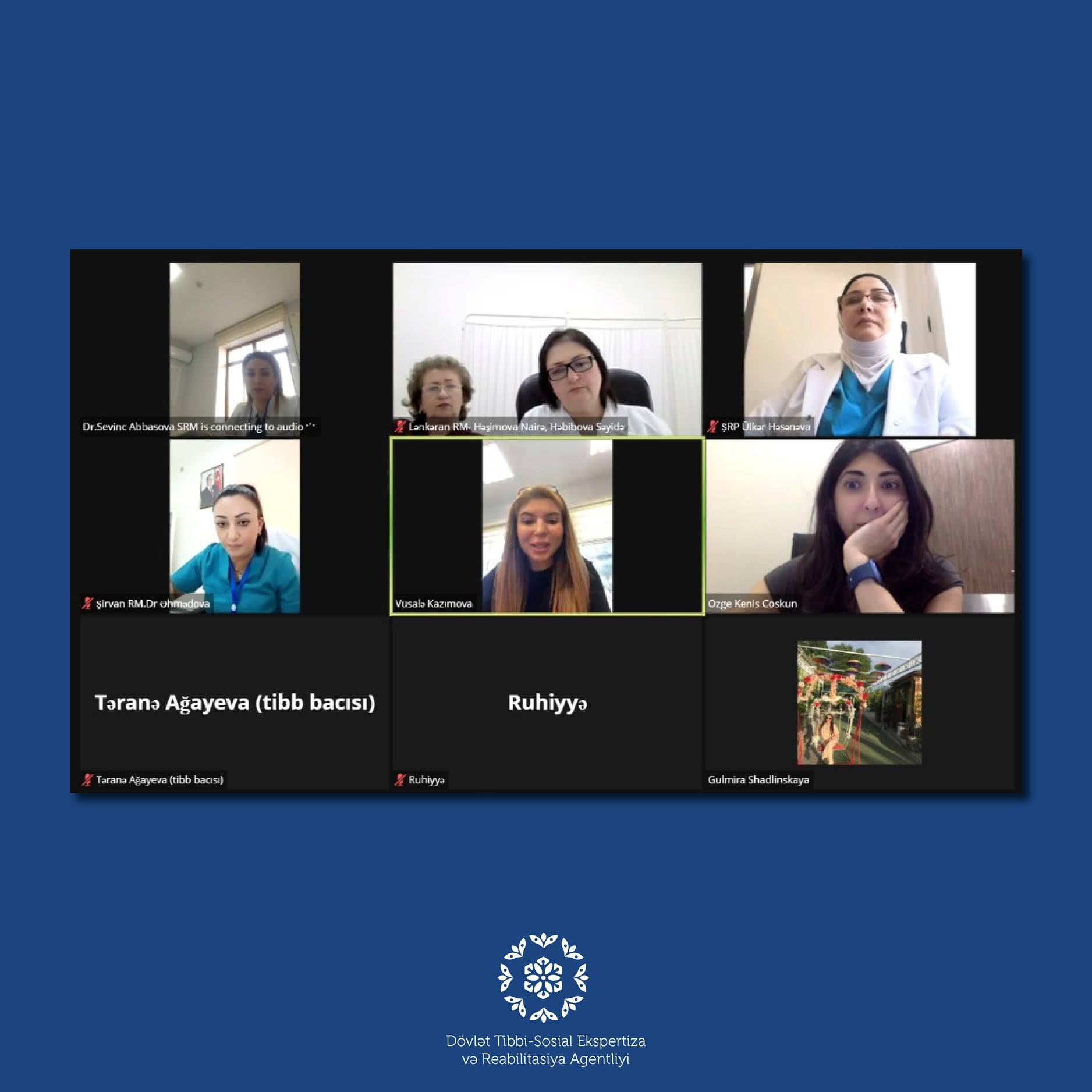 Kistik fibroz xəstəliyinin müalicə və reabilitasiya üsulları ilə bağlı təlim keçirilib