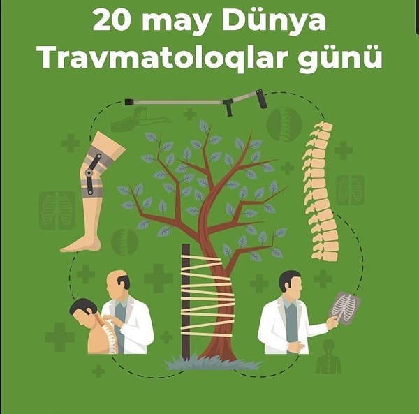 20 May - Ümumdünya Travmatoloqlar Günüdür