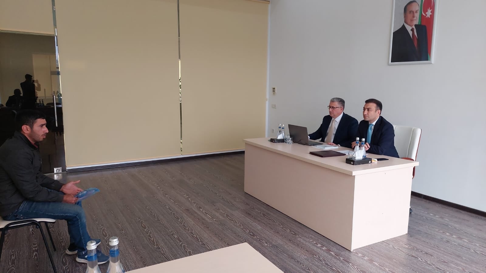 Anar Bayramov Sabirabad və Saatlı rayonundan olan vətəndaşları qəbul edib
