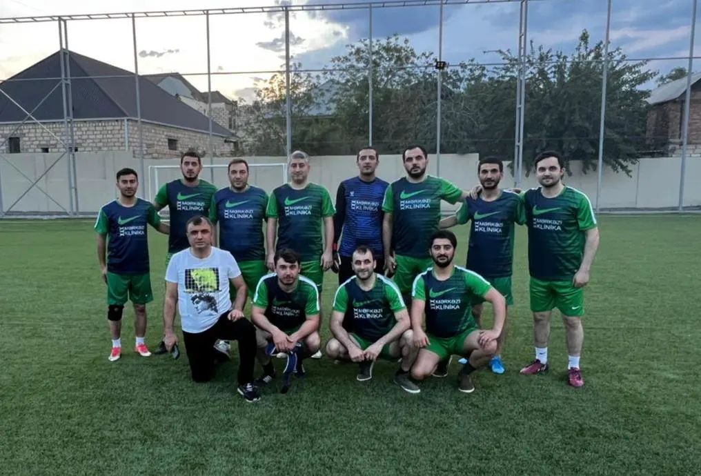 Mərkəzi Klinika Gəncə Xəstəxanası mini futbol üzrə şəhər çəmpionatının qalibi olub