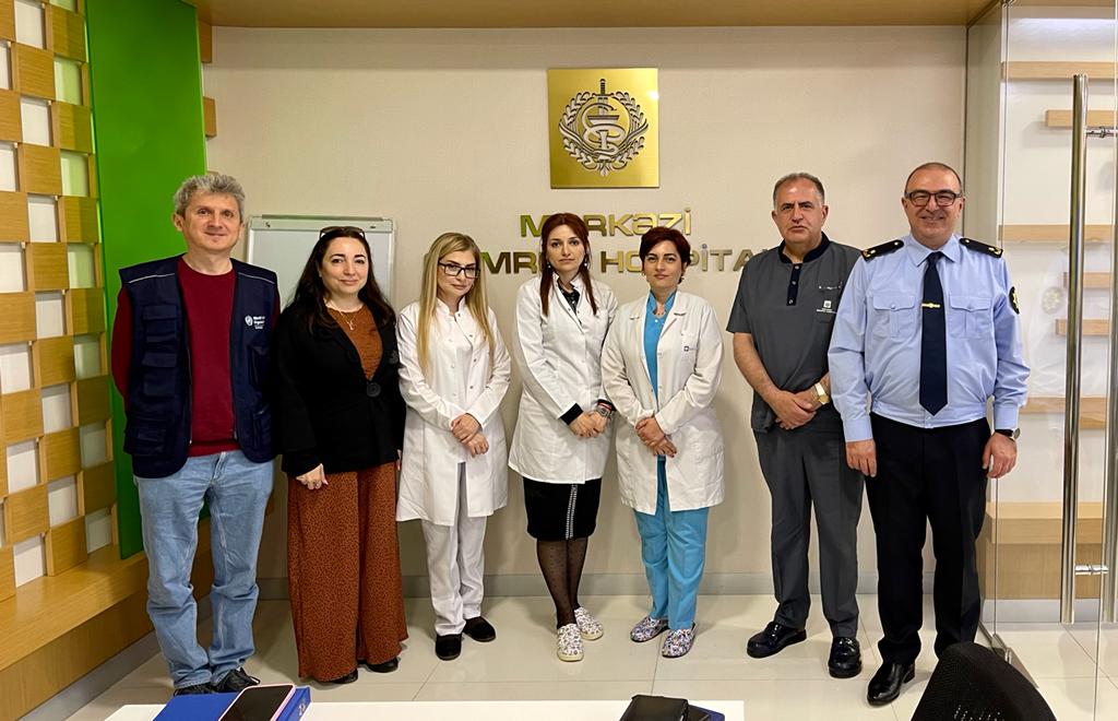 Mərkəzi Gömrük Hospitalında Ümumdünya Səhiyyə Təşkilatının nümayəndələri ilə GÖRÜŞ