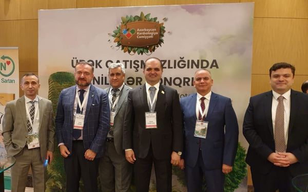 Rəşad Mahmudov Azərbaycan Kardiologiya Cəmiyyətinin təşkil etdiyi konqresə qatılıb