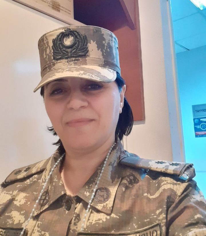Əsgərlərimizə şəfqət yayan tibb bacısı - SEVDA ƏSGƏROVA